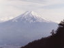自然009(霧がかかった富士山)